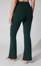 Felix Ribbed Elastic Free Waist 7/8 Flare Leg Pant - 90 Degree by Reflex