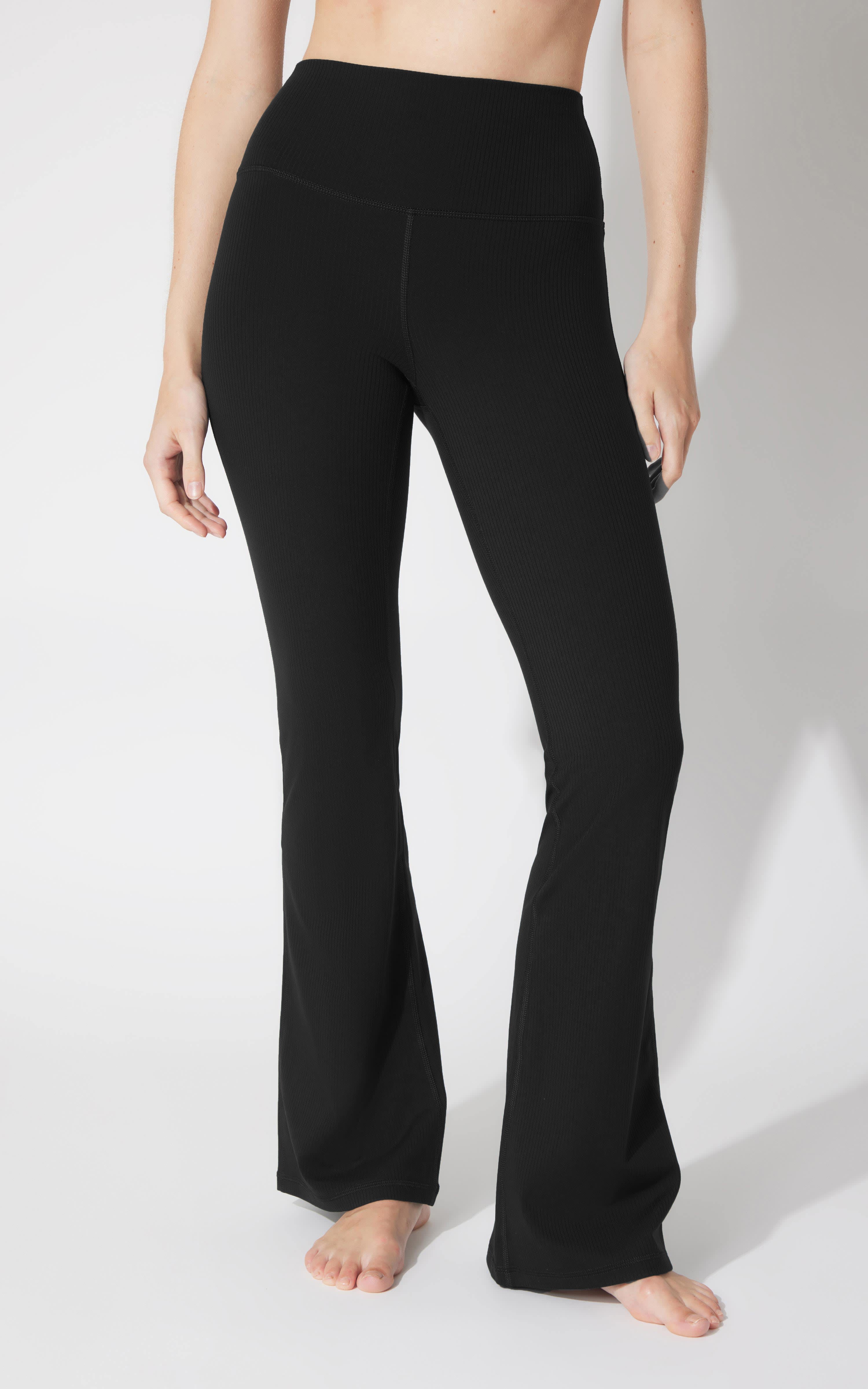 Felix Lux Ribbed Everyday Elastic Free Flare Leg Pant - 90 Degree by Reflex