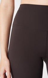 Felix Lux Ribbed Everyday Elastic Free Flare Leg Pant - Our Earthy Story - 90 Degree by Reflex