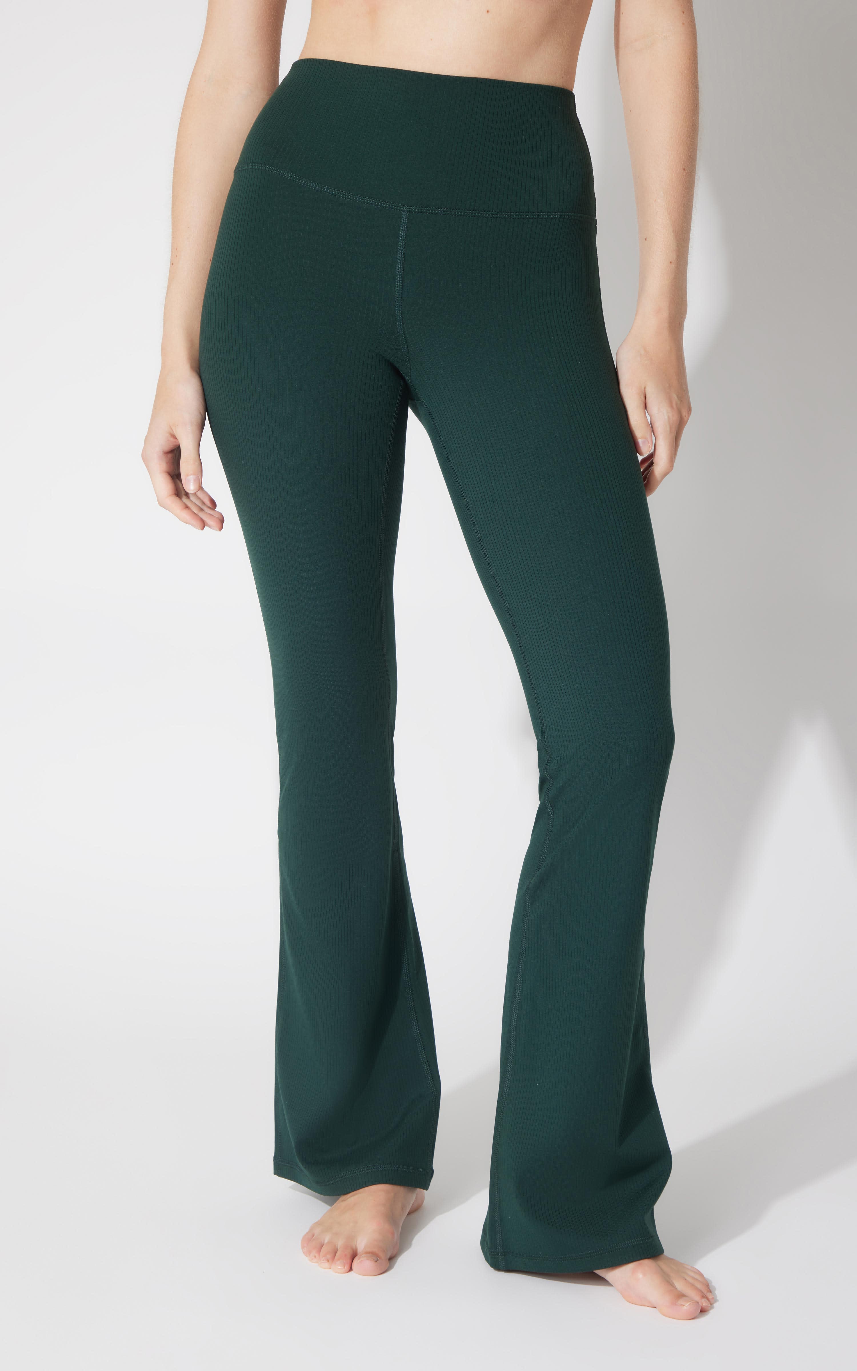 Felix Lux Ribbed Everyday Elastic Free Flare Leg Pant - 90 Degree by Reflex