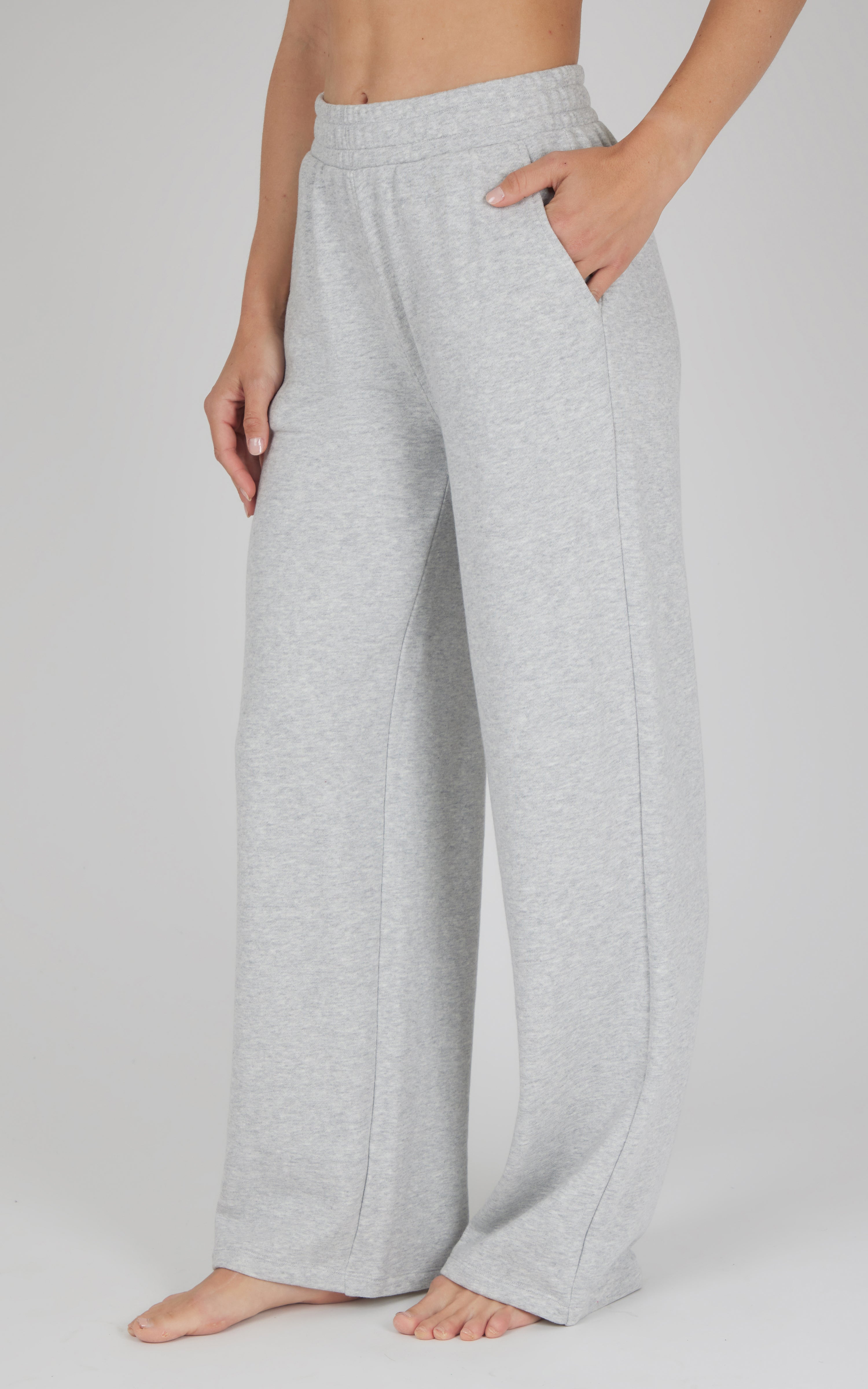 Loop Terry Wide Leg Pant