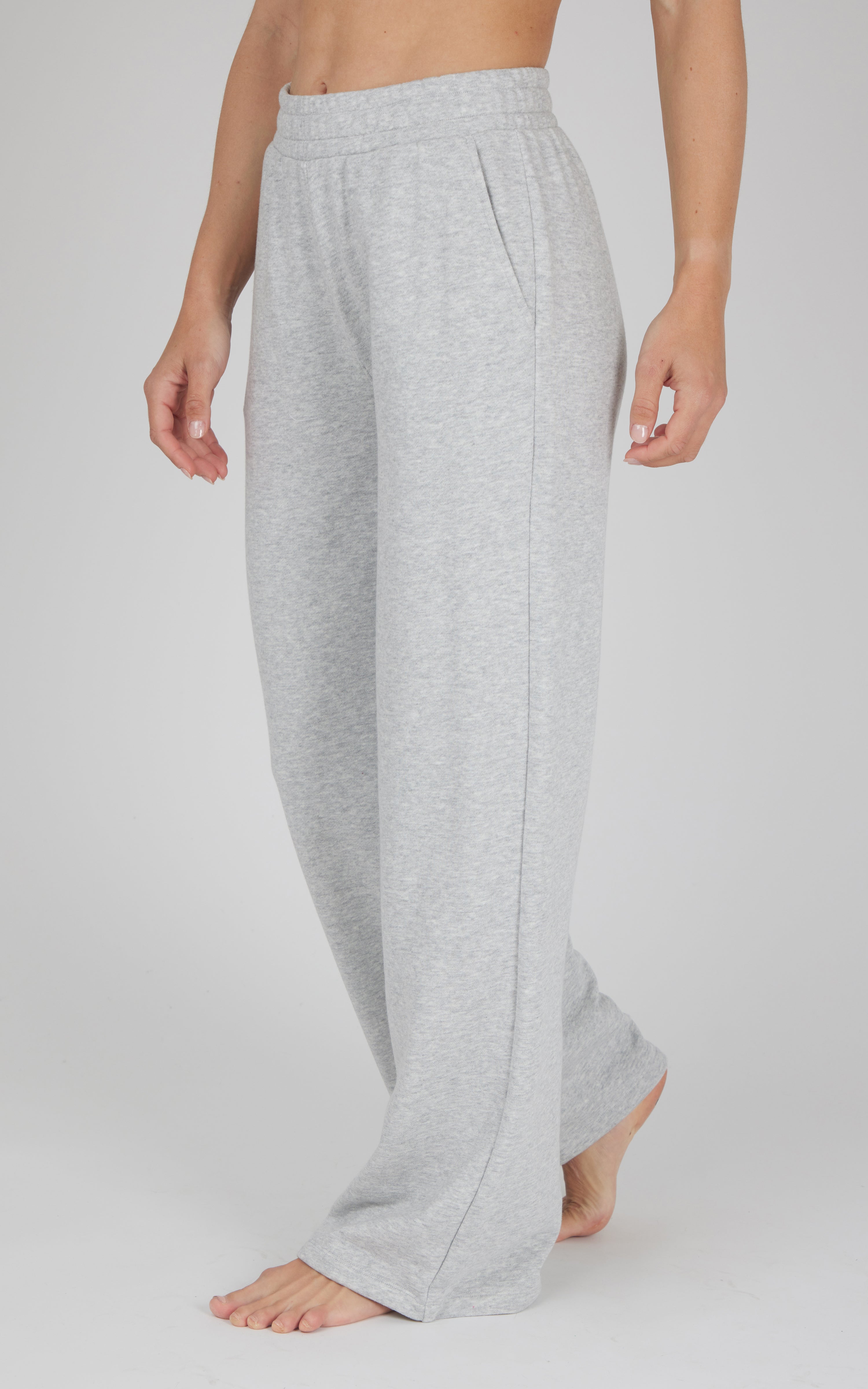 Loop Terry Wide Leg Pant