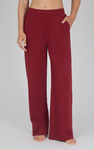 Loop Terry Wide Leg Pant