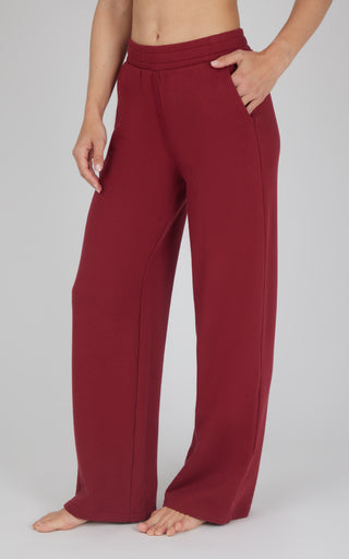 Loop Terry Wide Leg Pant