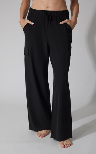 Lightstreme Wide Leg Cargo Pocket Pant - 90 Degree by Reflex