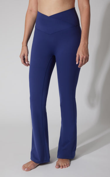 Lux Sophia Crossover Flare Pant - PY700021-W01 – 90 Degree by Reflex