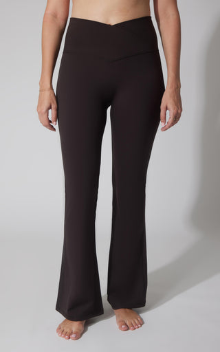 Lux Sophia Crossover Flare Pant