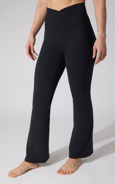 Lux Sophia Crossover Flare Pant - PY700021-W01 – 90 Degree by Reflex