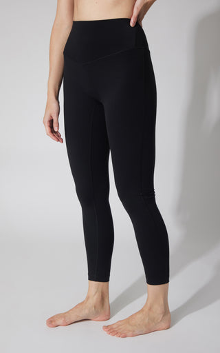 Everyday Flexvi Elastic Free V-Front Waist Ankle Legging