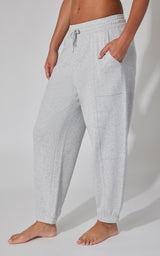 Washed Loop Terry Barrel Jogger - 90 Degree by Reflex
