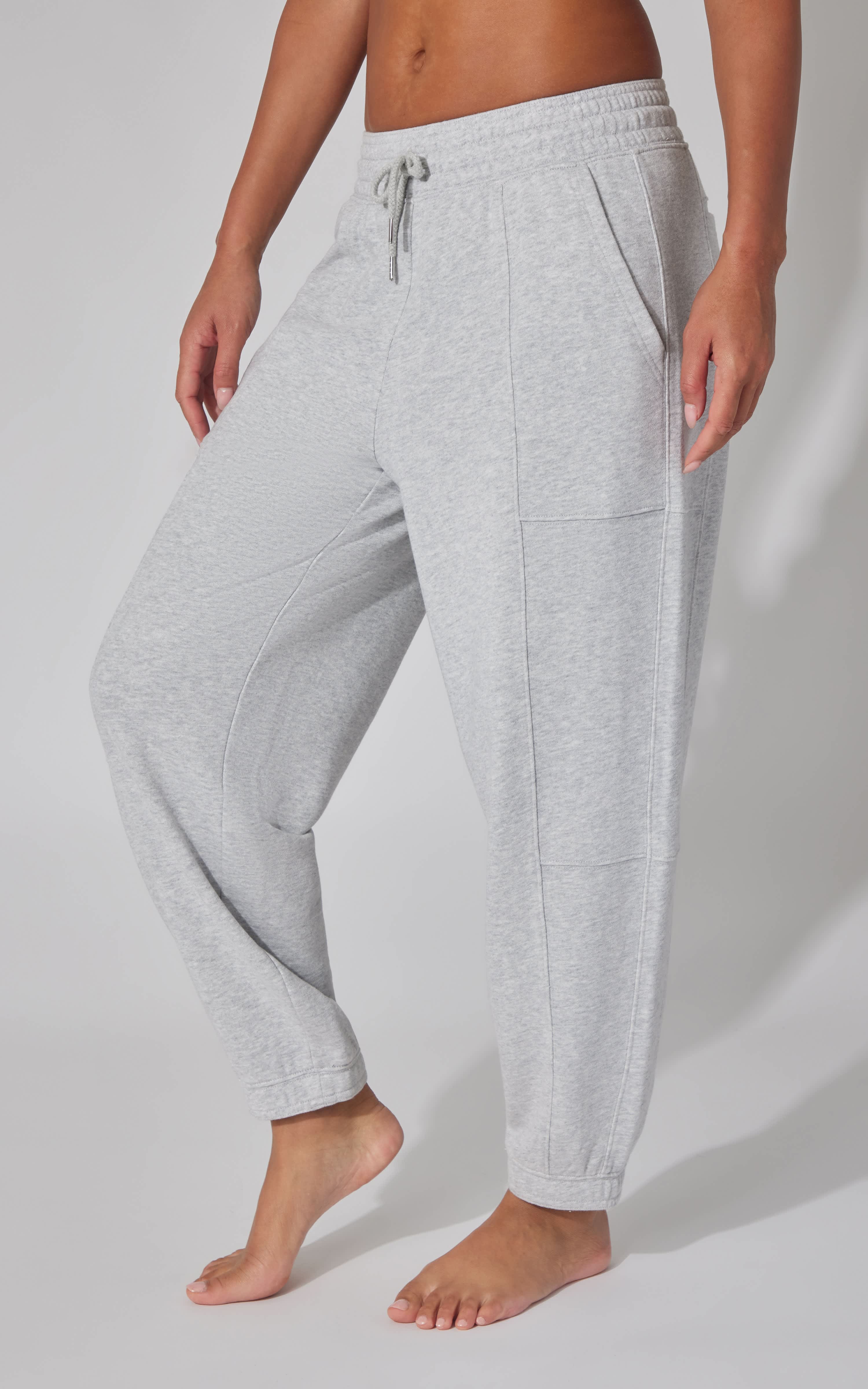 Washed Loop Terry Barrel Jogger - 90 Degree by Reflex