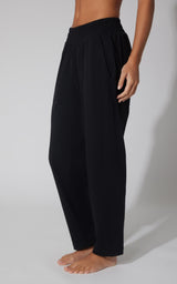 Lux Straight Leg Pant w Elastic Waist