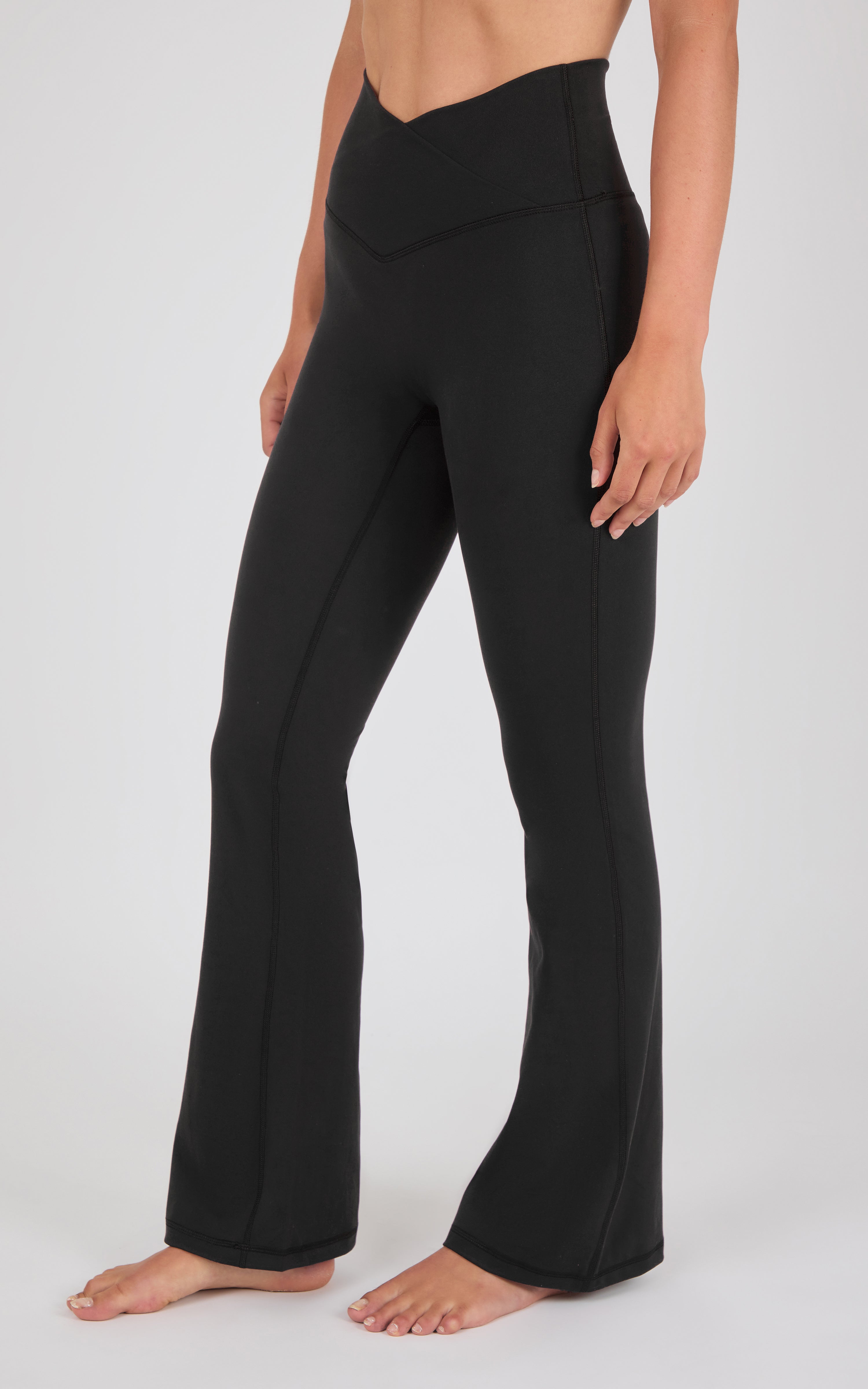 Lux Sophia Crossover Flare Pant - 90 Degree by Reflex