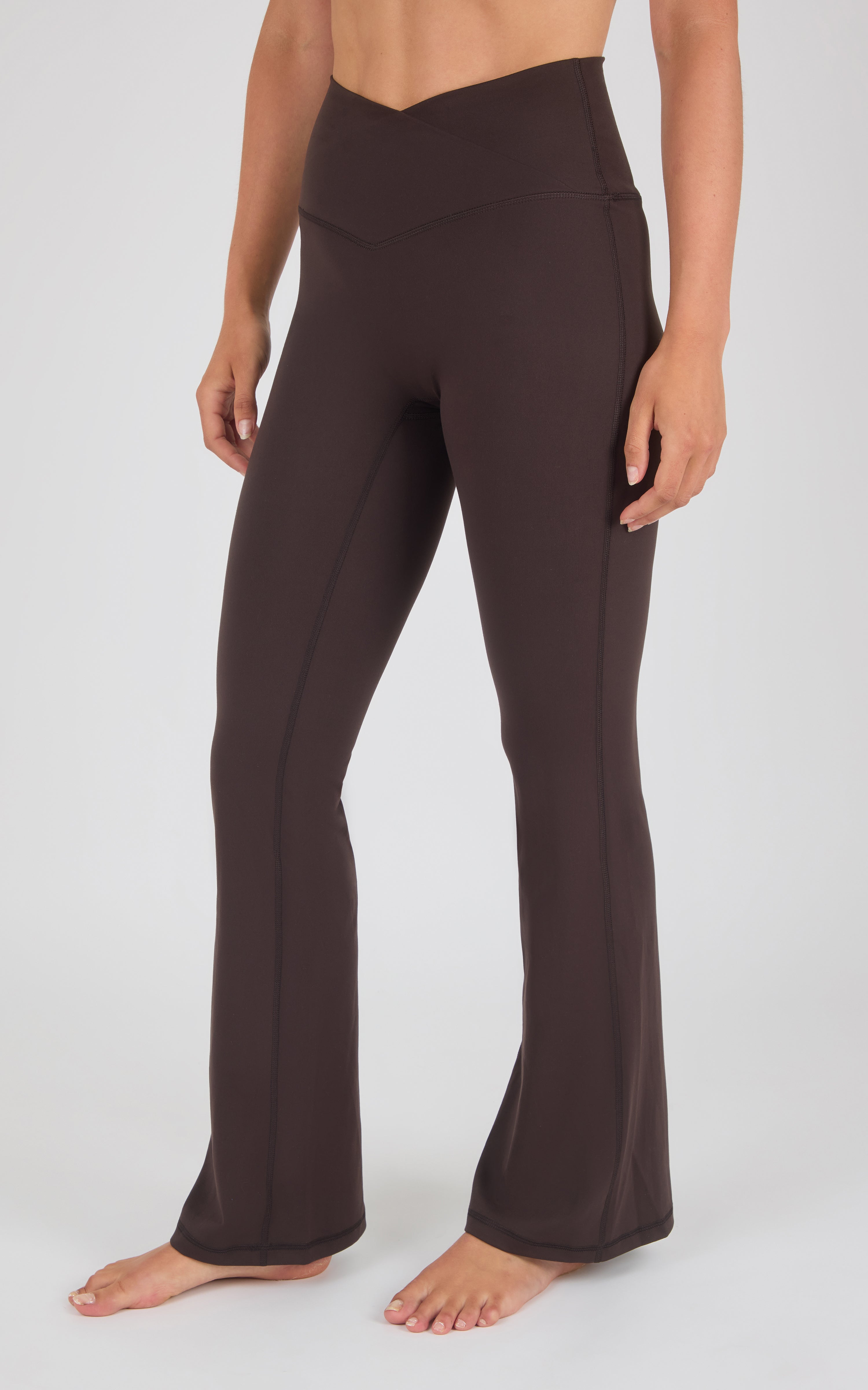 Lux Sophia Crossover Flare Pant - 90 Degree by Reflex