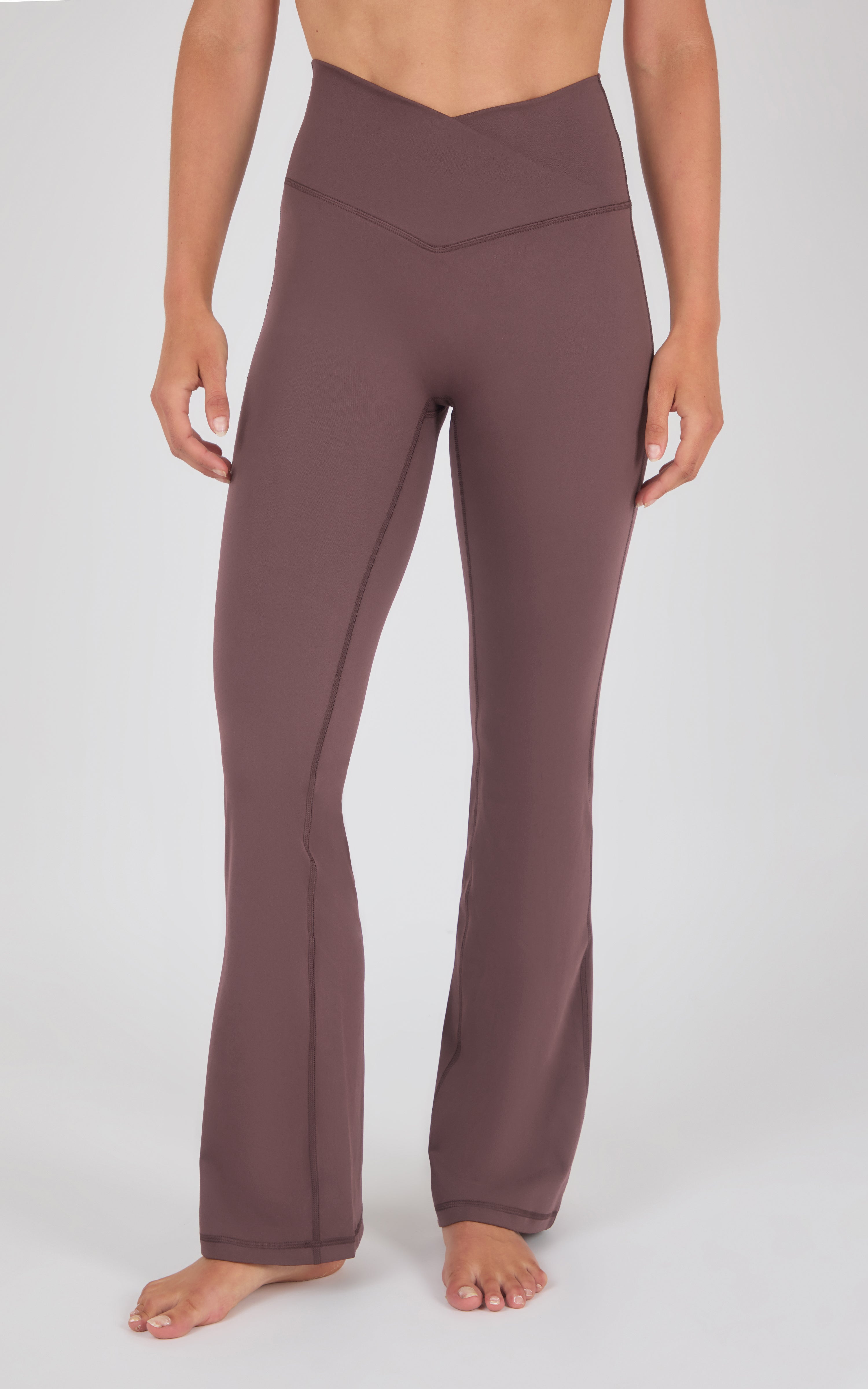 Lux Sophia Crossover Flare Pant - 90 Degree by Reflex