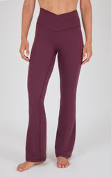 Lux Sophia Crossover Flare Pant - 90 Degree by Reflex