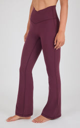 Lux Sophia Crossover Flare Pant - 90 Degree by Reflex