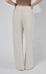 Lux Park Ave Wide Leg Pleated Pant W/ Side Pockets