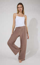 Lux Park Ave Wide Leg Pleated Pant W/ Side Pockets - 90 Degree by Reflex