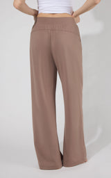 Lux Park Ave Wide Leg Pleated Pant W/ Side Pockets - 90 Degree by Reflex