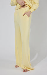 Modal Terry Relaxed Wide Pant