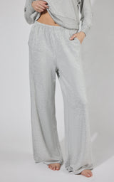 Modal Terry Relaxed Wide Pant