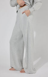 Modal Terry Relaxed Wide Pant