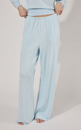Modal Terry Englewood Relaxed Wide Pant w/ Inner Drawcord - 90 Degree by Reflex