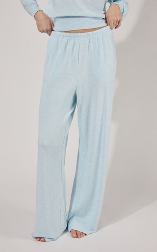 Modal Terry Englewood Relaxed Wide Pant w/ Inner Drawcord - 90 Degree by Reflex