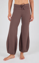 Lux Jasmine Fold Over Harem Leg Pant - 90 Degree by Reflex