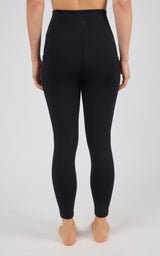 Polarlux Tribeca Fleece Inside Waistband Free Hi Rise Side Pocket Full Length Tight + Everyday Elastic Free - 90 Degree by Reflex