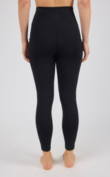 Polarlux Tribeca Fleece Inside Waistband Free Hi Rise Side Pocket Full Length Tight + Everyday Elastic Free - 90 Degree by Reflex