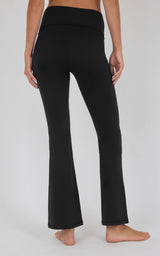 Lux Grayson Foldover Flared Leg Pant w/No Front Seam - 90 Degree by Reflex