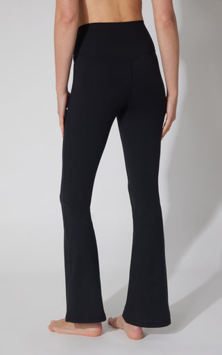 Lux Madison Crossover Elastic Free Waist Flare Leg Pant - 90 Degree by Reflex