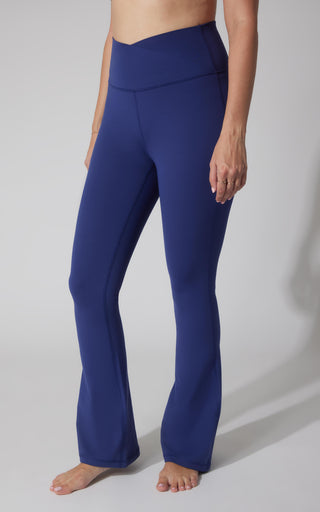 Lux Madison Crossover Waist 7/8 Flared Leg