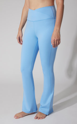 Lux Madison Crossover Waist 7/8 Flared Leg