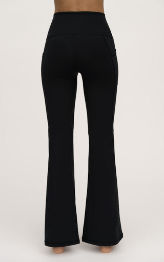 Lux Kelly Flared Leg Pant with Pockets