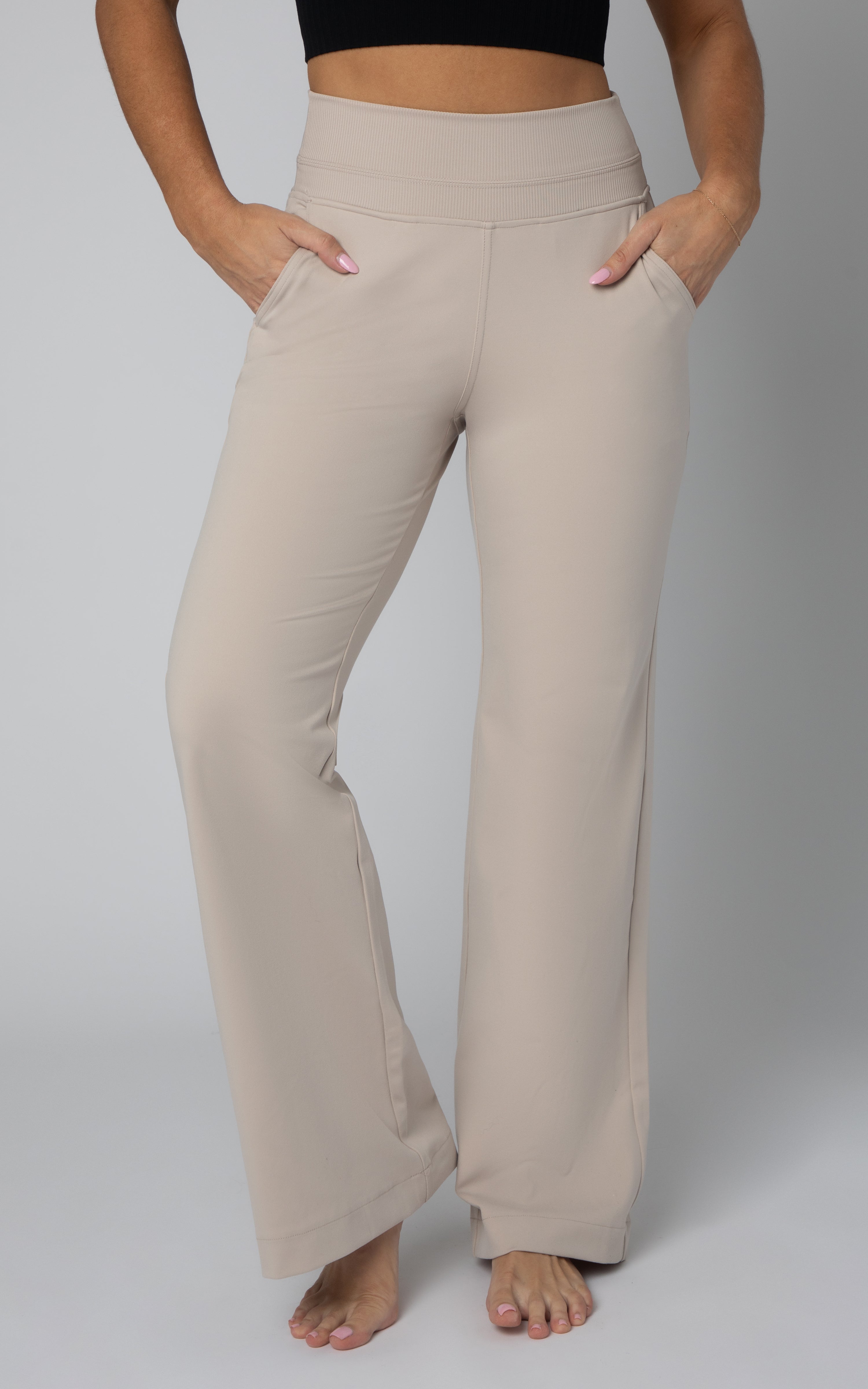 Lux Laila Wide Leg Flare Pants