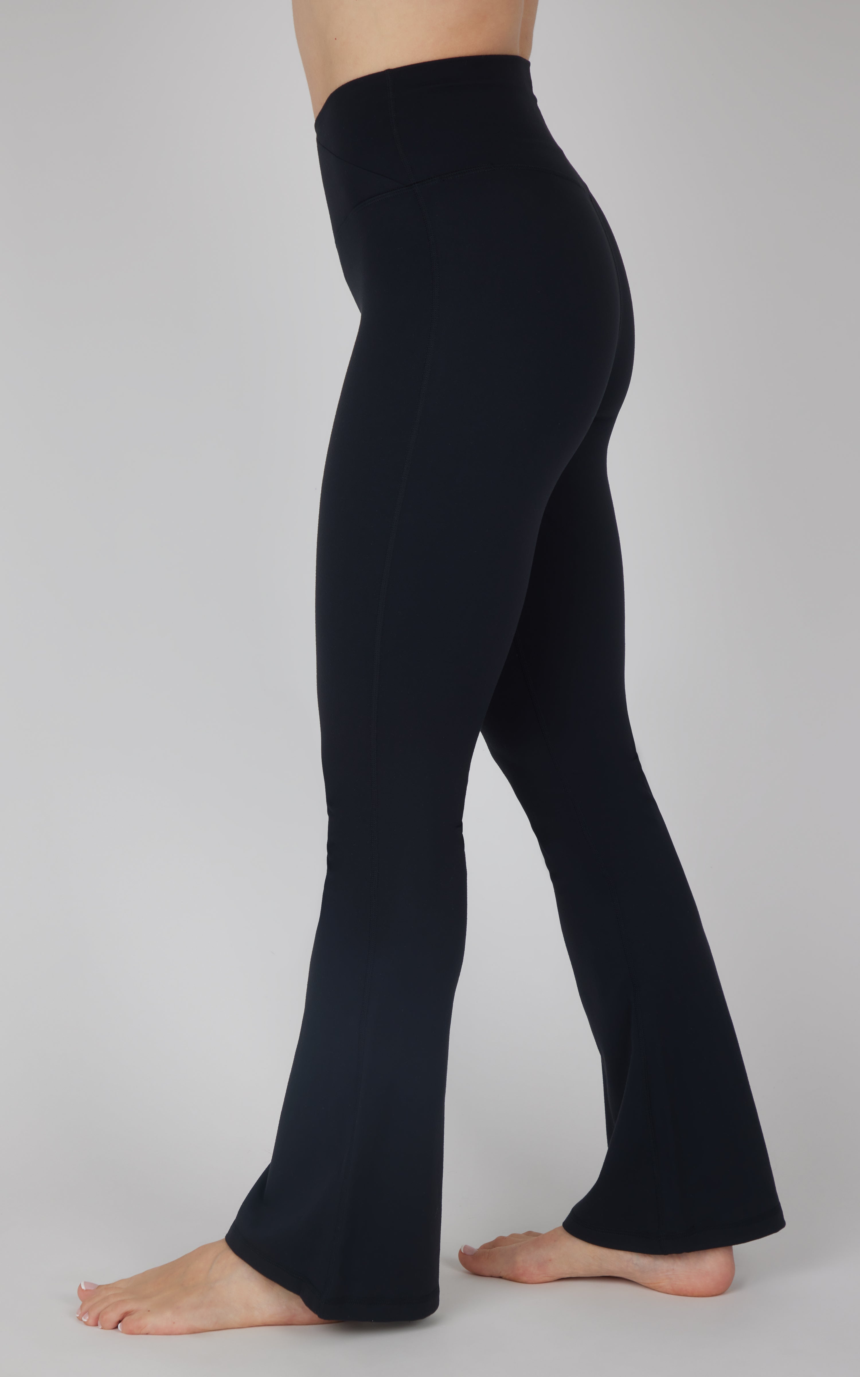 Ultra Lush Crossover Flared Leg Pant - 90 Degree by Reflex