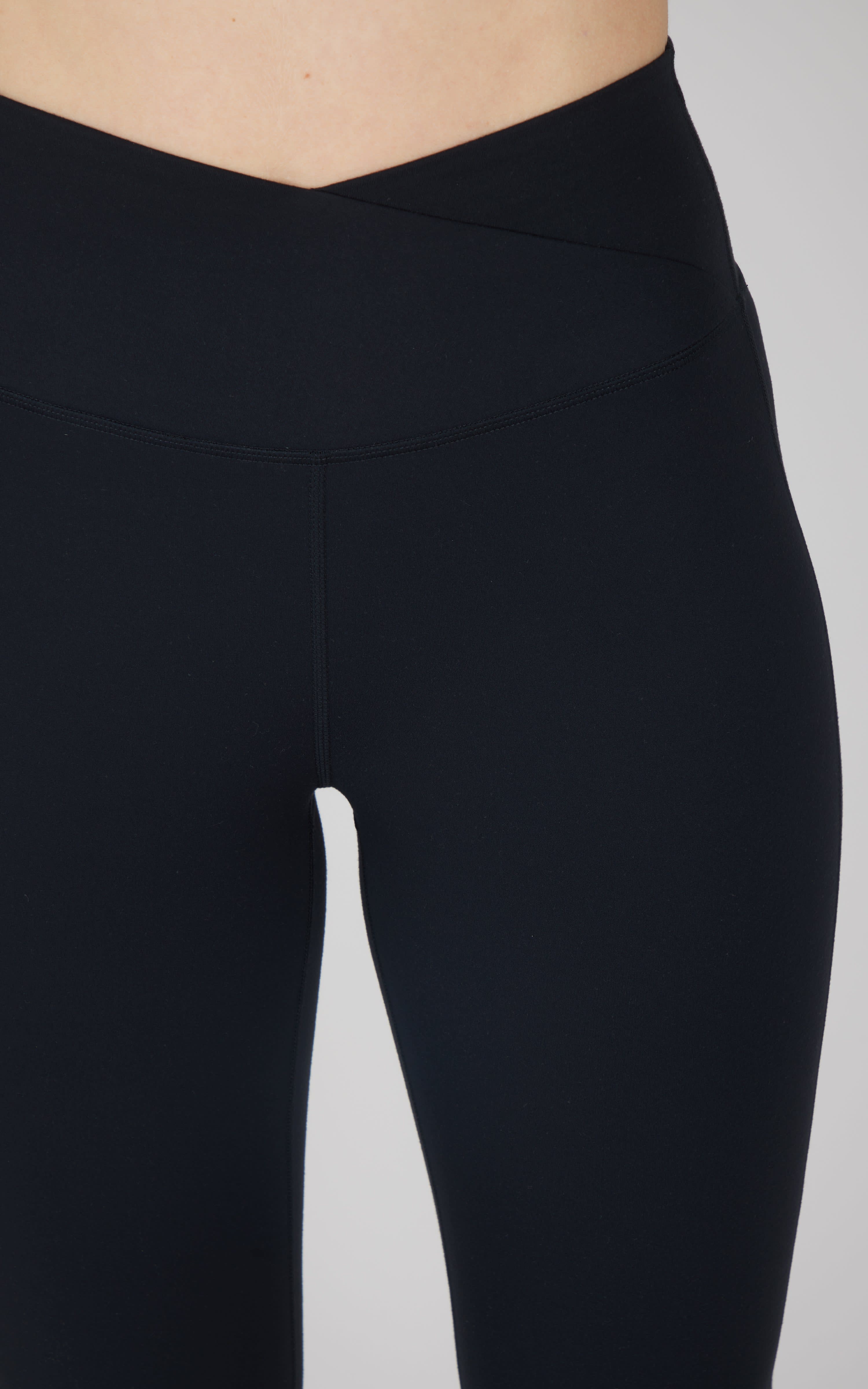 Ultra Lush Crossover Flared Leg Pant - 90 Degree by Reflex