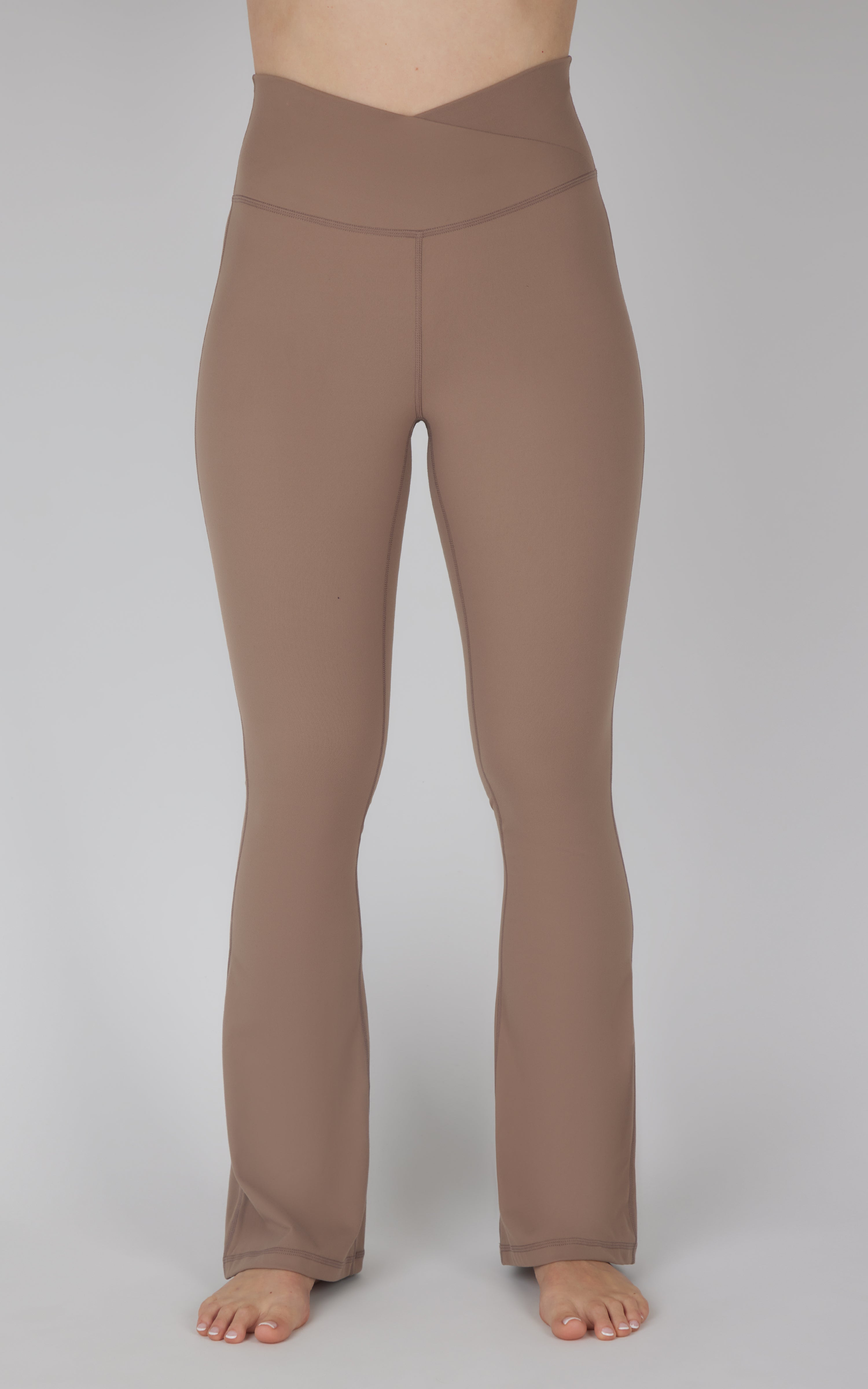 Ultra Lush Crossover Flared Leg Pant - 90 Degree by Reflex