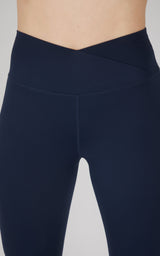 Ultra Lush Madison Elastic Free Crossover V-Back 7/8 Flared Pant