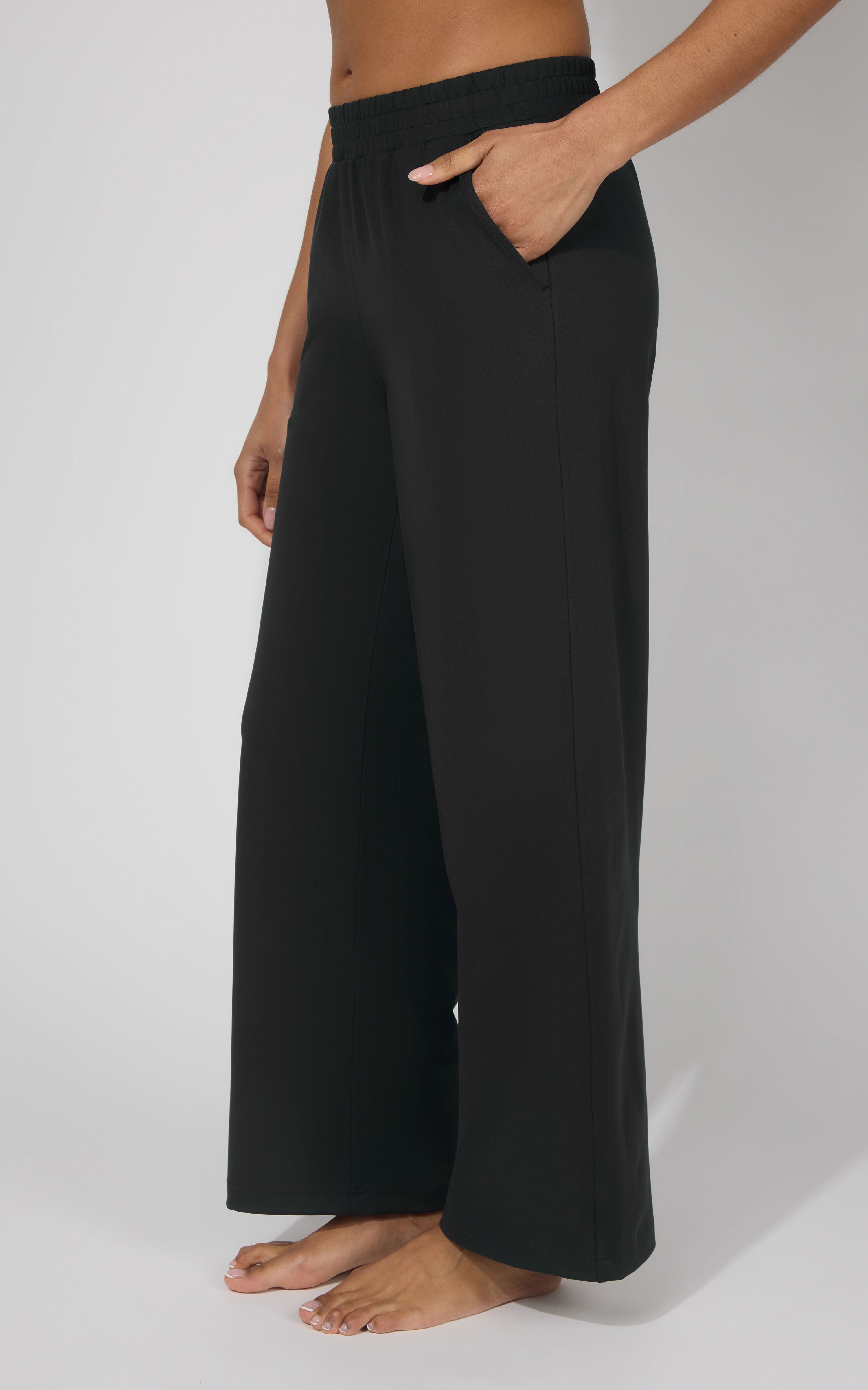 Lux Seoul Side Pocket Wide Leg Pant