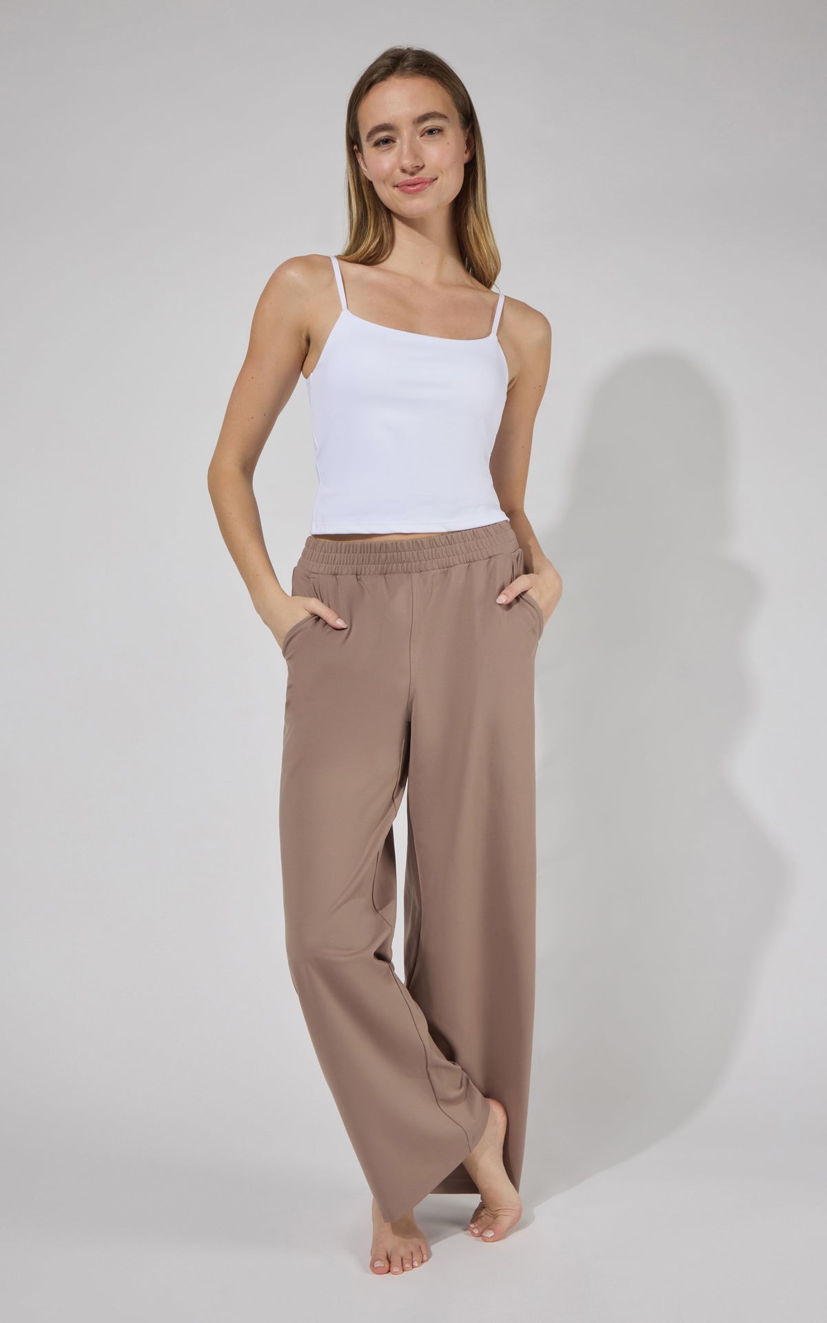 Lux Avenue Side Pocket Wide Leg Pant - PY78839 – 90 Degree by Reflex