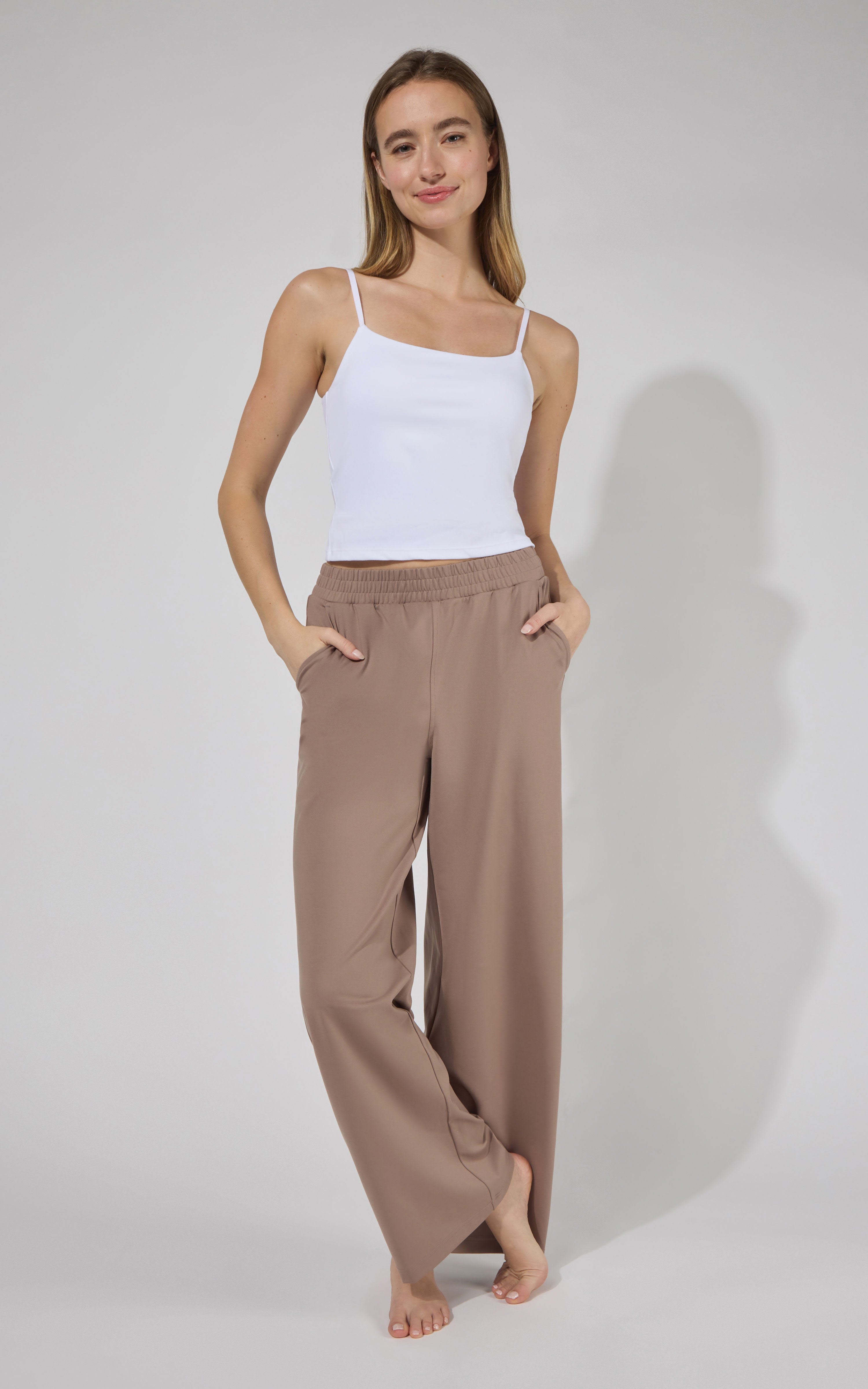 Lux Seoul Side Pocket Wide Leg Pant