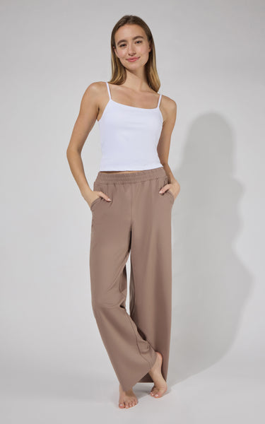 Lux Avenue Side Pocket Wide Leg Pant - PY78839 – 90 Degree by Reflex