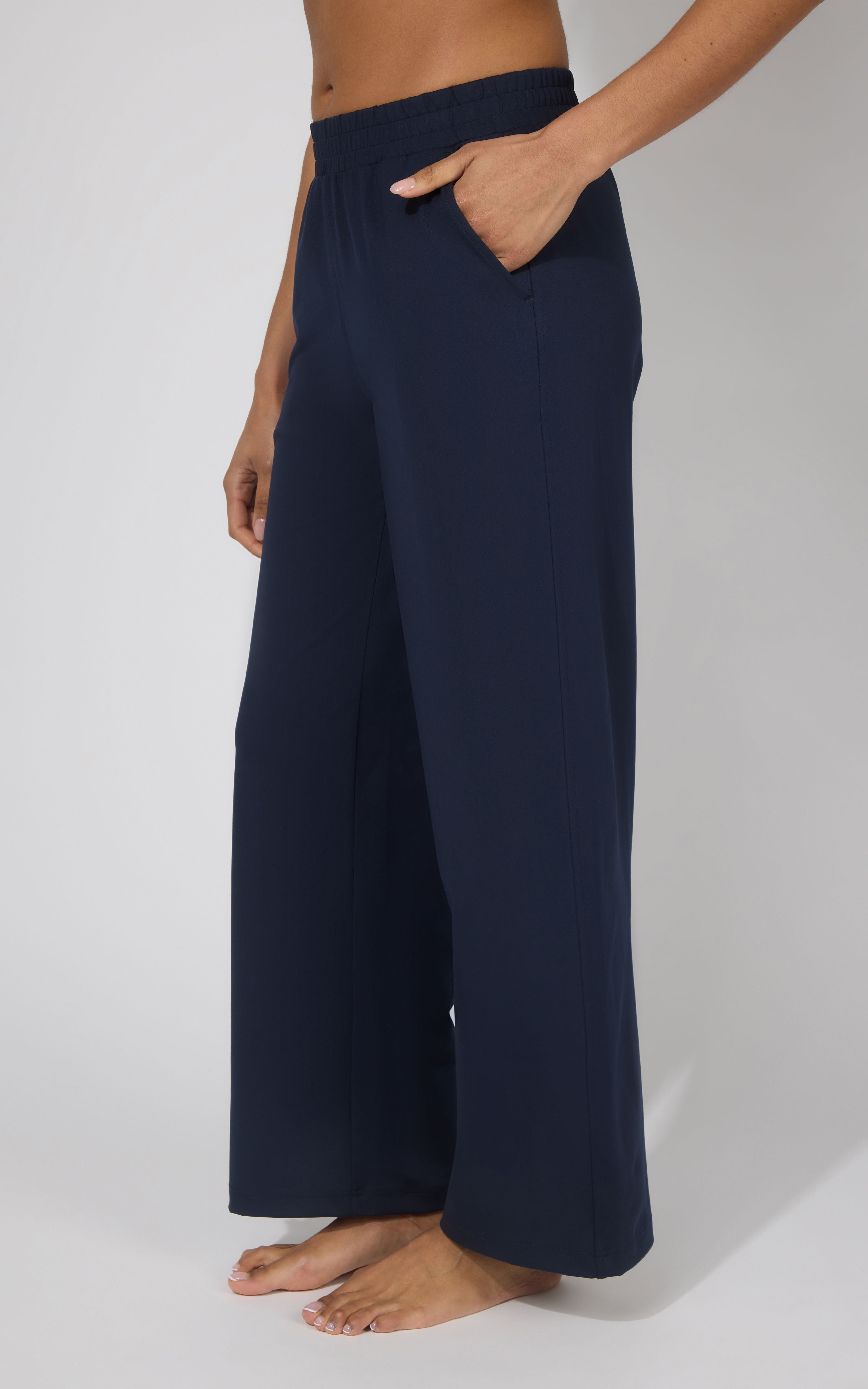 Lux Seoul Side Pocket Wide Leg Pant