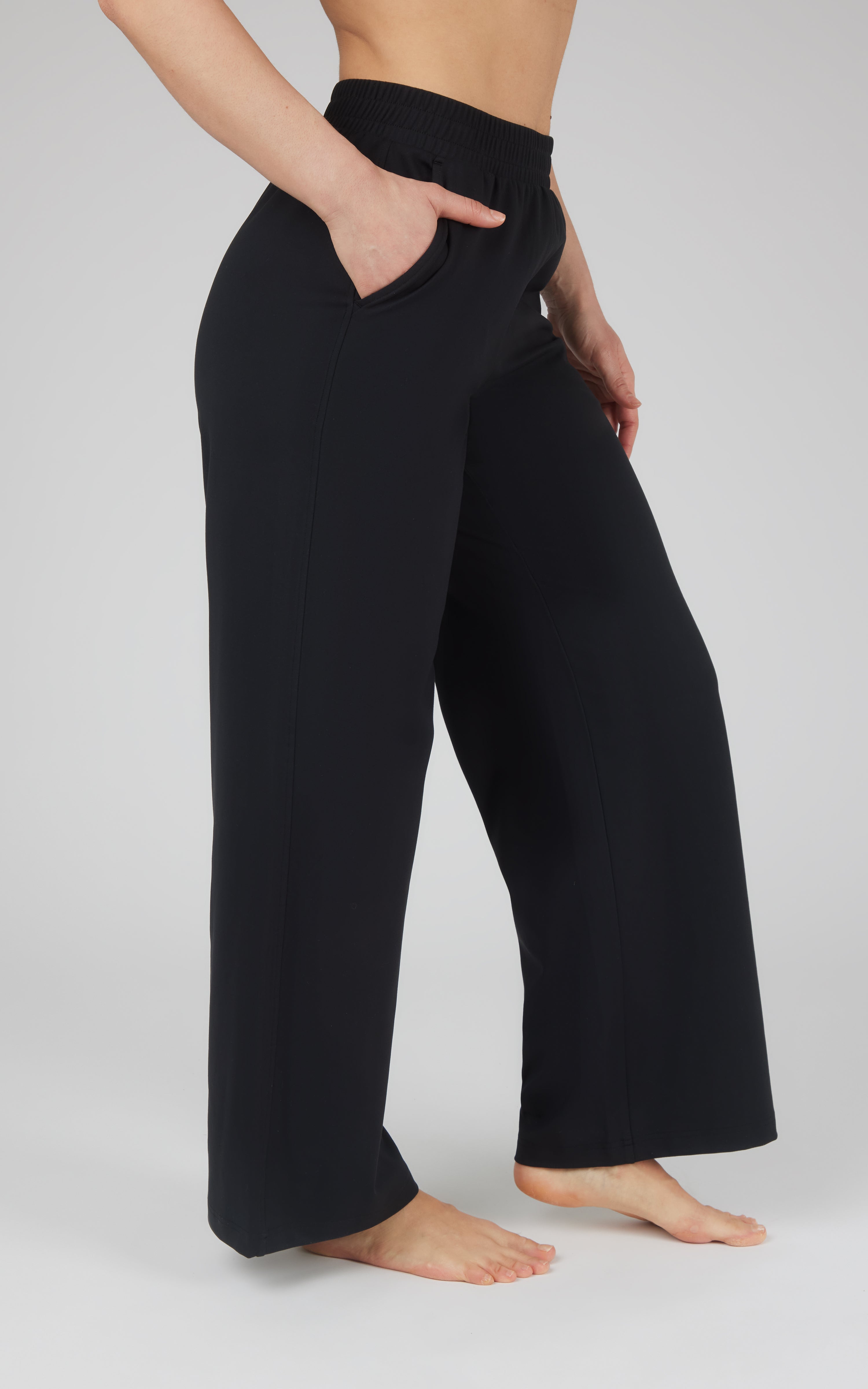 Lux Side Pocket Wide Leg Pant - Our Cafe Story