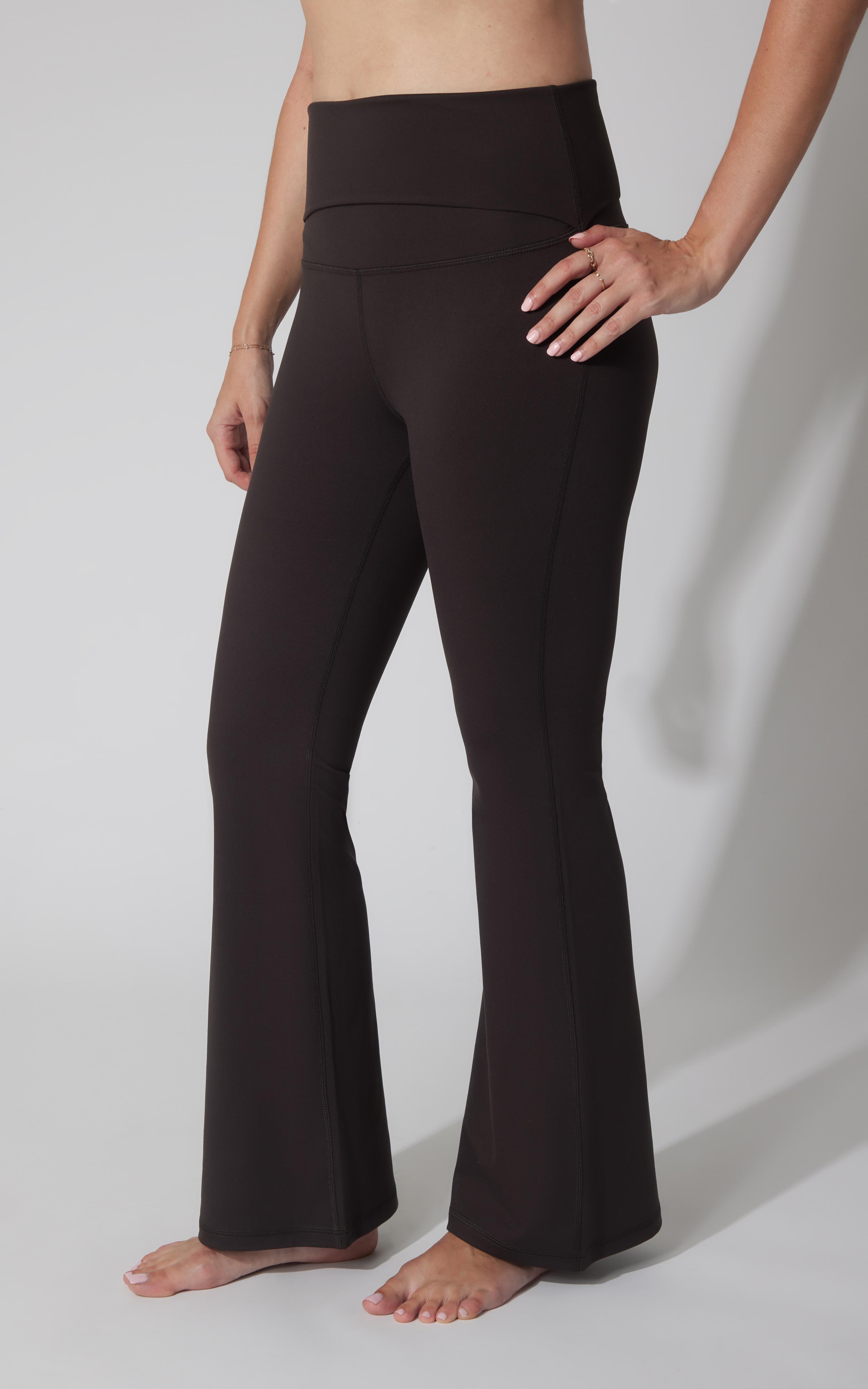 Lux Foldover 7/8 Flare Leg Pant
