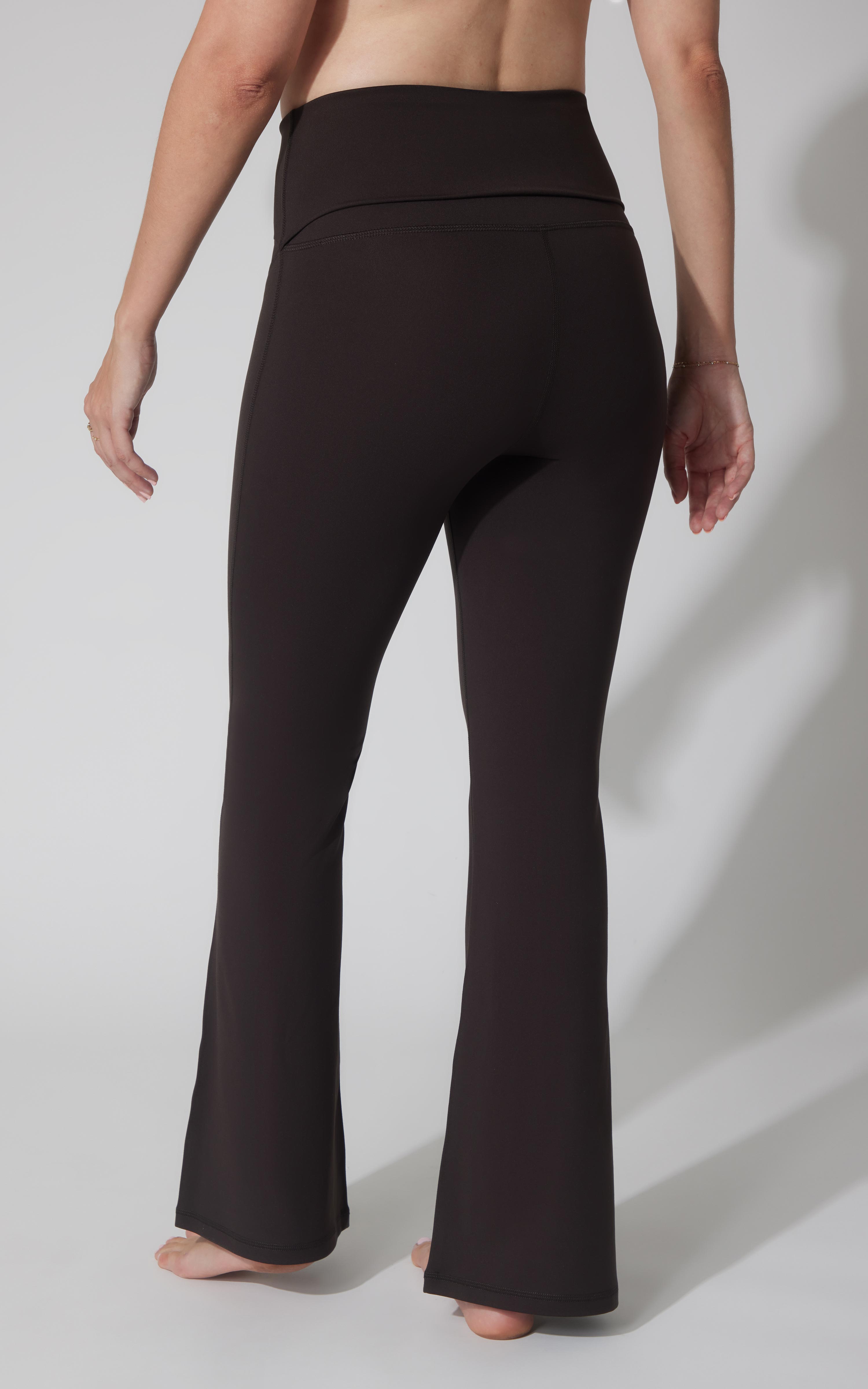 Lux Foldover 7/8 Flare Leg Pant